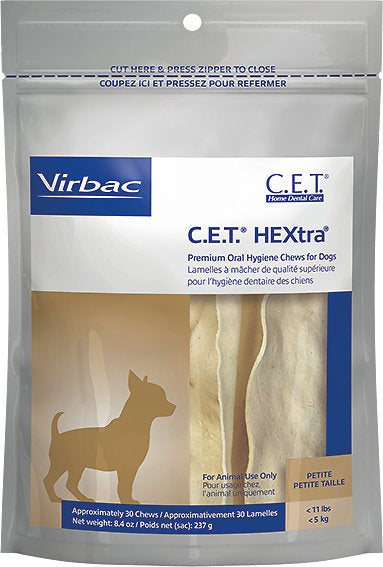 Virbac C.E.T. HEXtra Premium Oral Hygiene Chews