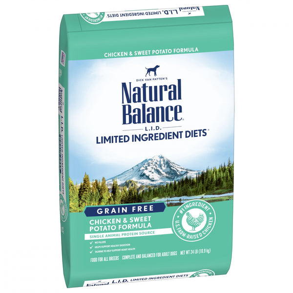 Natural Balance L.I.D. Limited Ingredient Diets Adult Grain Free Sweet Potato & Chicken Dry Dog Food