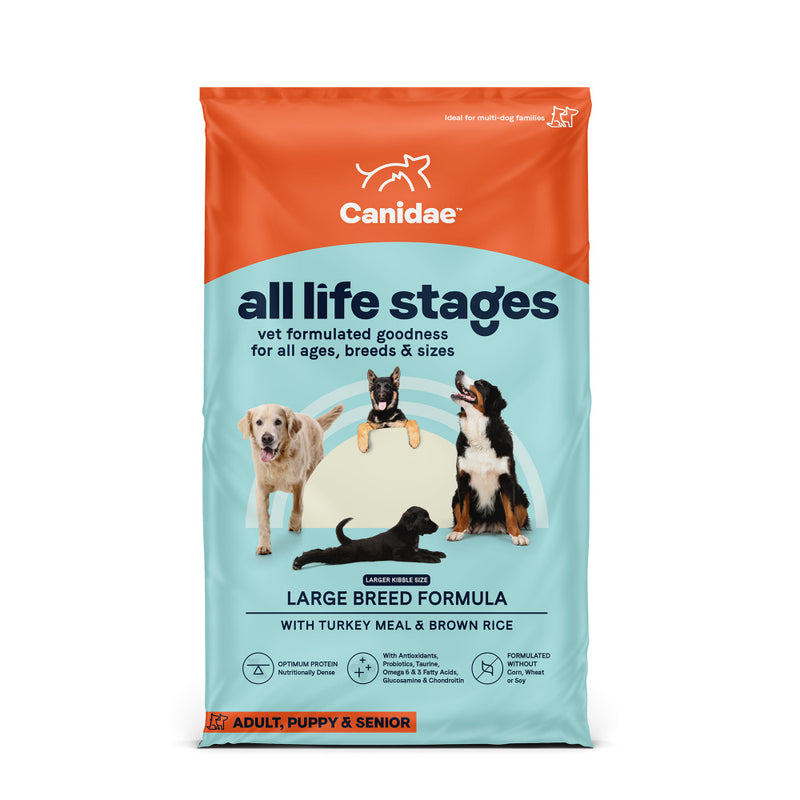 Canidae All Life Stages Large Breed Turkey Meal & Brown Rice Formula Dry Dog Food