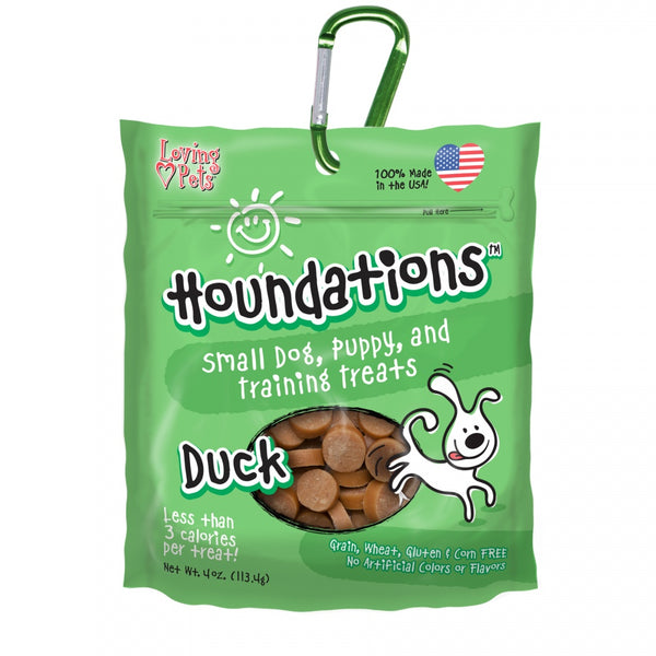 Loving Pets Houndations Grain Free Duck Training Dog Treats