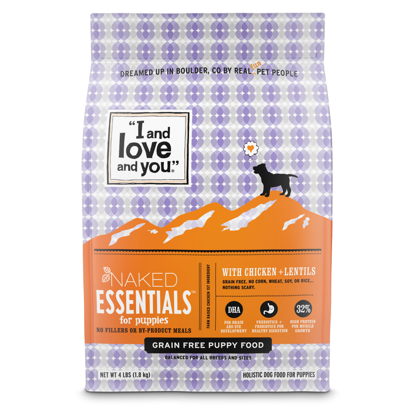 I and Love and You Naked Essentials Grain Free Puppy Recipe Dry Dog Food