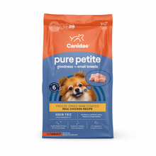 Load image into Gallery viewer, Canidae PURE Petite Small Breed Chicken Recipe Raw Coated Dry Dog Food
