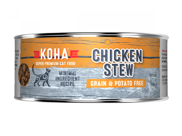 KOHA Grain & Potato Free Chicken Stew Canned Cat Food