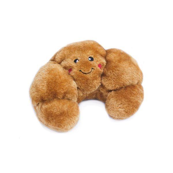 ZippyPaws NomNomz Plush Crossant Dog Toy