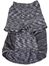 Load image into Gallery viewer, Pet Life Active Warf Speed Sporty Performance Dog T-Shirt in Heather Black
