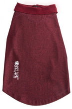 Load image into Gallery viewer, Pet Life Active Relax Stretch Fur Flexed Burgundy Polo Dog T-Shirt
