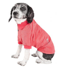Load image into Gallery viewer, Pet Life Active Relax Stretch Fur Flexed Red Polo Dog T-Shirt
