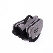 Load image into Gallery viewer, ZippyPaws Adventure Gear Graphite Backpack For Dogs
