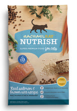 Load image into Gallery viewer, Rachael Ray Nutrish Natural Salmon &amp; Brown Rice Recipe Dry Cat Food
