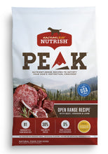 Load image into Gallery viewer, Rachael Ray Nutrish Peak Open Range Grain Free Beef, Venison, &amp; Lamb Recipe Dry Dog Food
