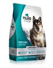 Load image into Gallery viewer, Nulo FreeStyle Limited+ Grain Free Salmon Recipe Puppy &amp; Adult Dry Dog Food
