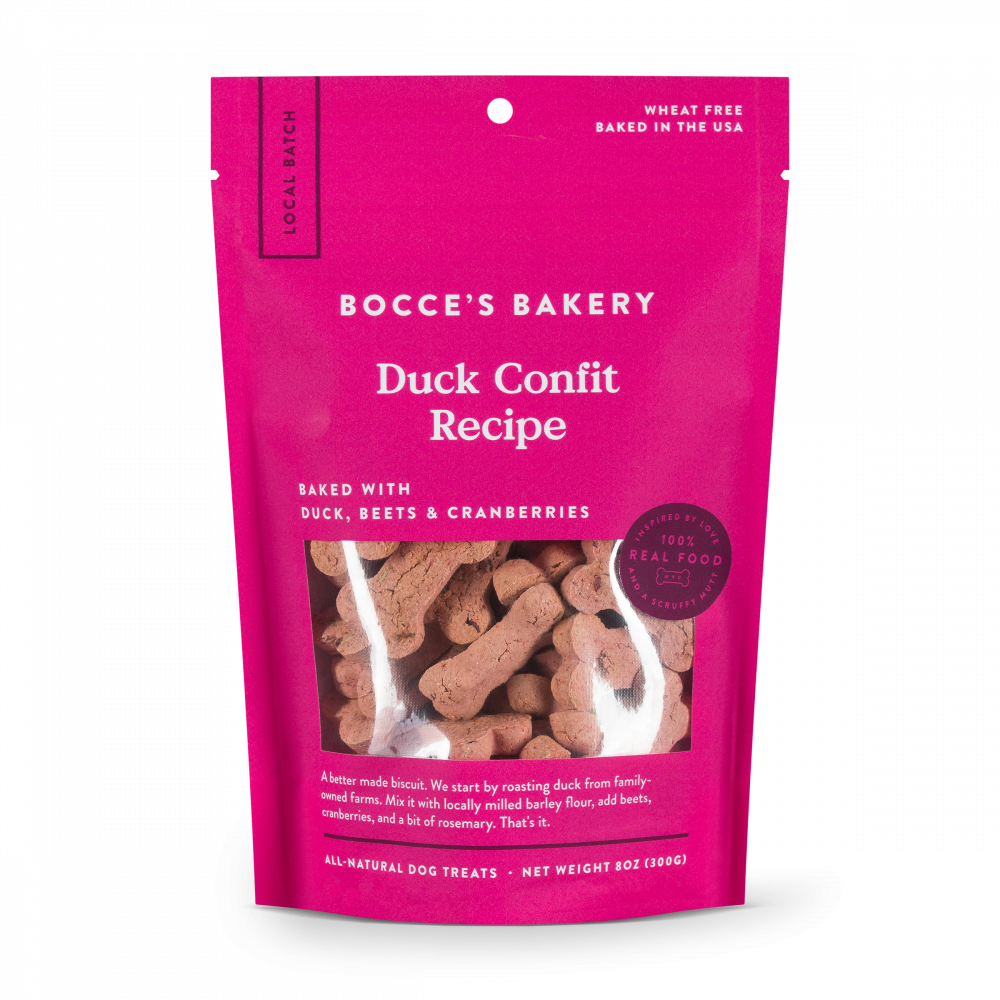 Bocce's Bakery Duck Confit All Natural Dog Biscuits
