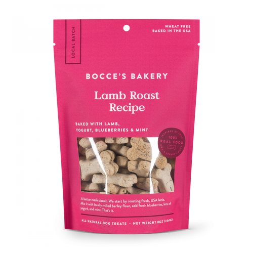 Bocce's Bakery Lamb Roast All Natural Dog Biscuits