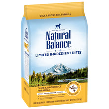 Load image into Gallery viewer, Natural Balance L.I.D. Limited Ingredient Diets Duck &amp; Brown Rice Formula Dry Dog Food
