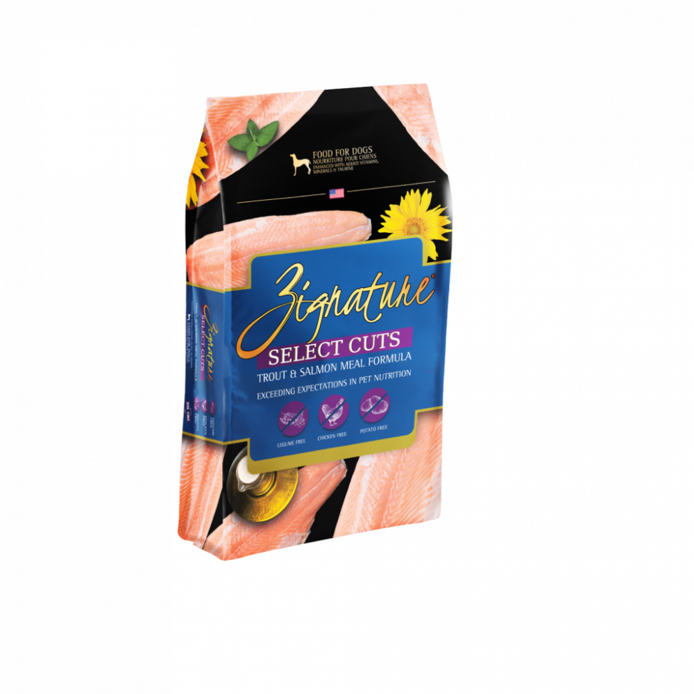 Zignature Select Cuts Trout & Salmon Formula Dry Dog Food