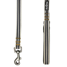 Load image into Gallery viewer, Blueberry Pet 3M Reflective Olive &amp; Blue-gray Stripe Dog Leash with Soft &amp; Comfortable Handle
