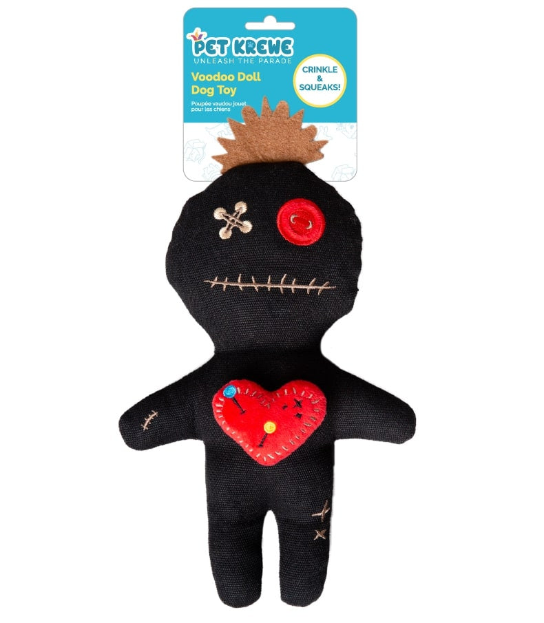 Pet Krewe Voodoo Doll Dog Toy