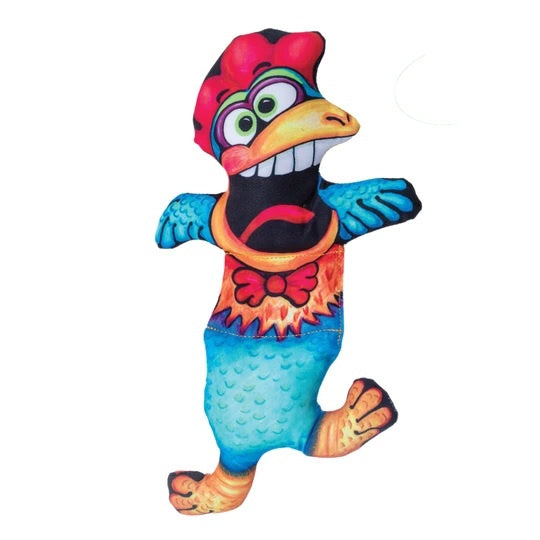 Fuzzu Barnyard Flops Roo Dog Toy