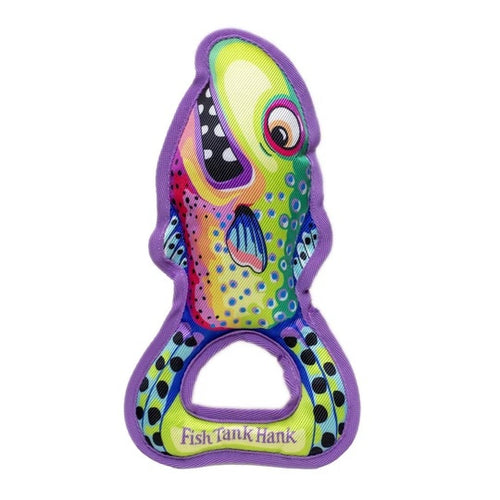 Fuzzu Grab Nabbers Fish Tank Hank Dog Toy