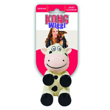 Load image into Gallery viewer, KONG Wiggi Cow Dog Toy

