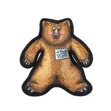 Load image into Gallery viewer, Fuzzu Wild Woodies - A Bear Named Pierre Dog Toy
