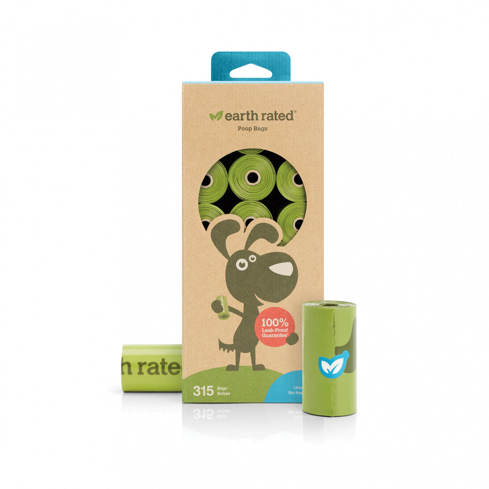 Earth Rated Refill Rolls Unscented Waste Bags - 315 Count