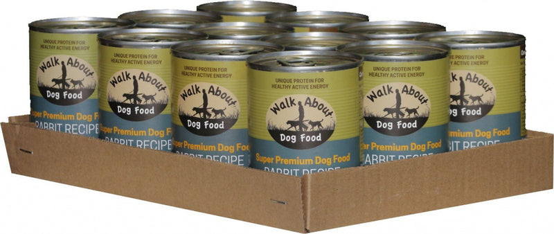 Walk About Grain Free Rabbit Recipe Canned Dog Food