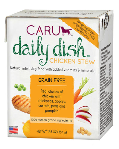 Caru Daily Dish Chicken Stew For Dogs