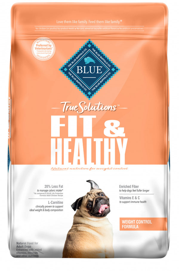 Blue Buffalo True Solutions Fit & Healthy Natural Weight Control Chicken Recipe Adult Dry Dog Food