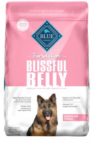 Blue Buffalo True Solutions Blissful Belly Natural Digestive Care Chicken Recipe Adult Dry Dog Food