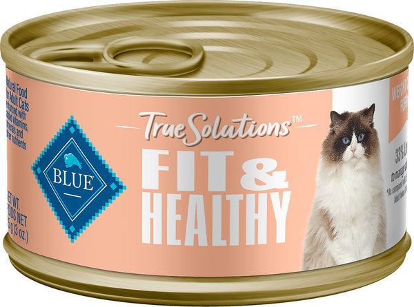 Blue Buffalo True Solutions Fit & Healthy Natural Weight Control Chicken Recipe Adult Wet Cat Food