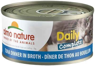 Almo Nature Daily Complete Cat Tuna in Broth Canned Cat Food