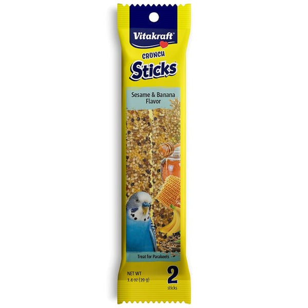 Vitakraft Parakeet Crunch Sticks With Sesame & Banana
