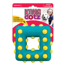 Load image into Gallery viewer, KONG Dotz Square Dog Toy

