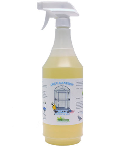A & E Cage Clean N Fresh Spray Bird Cage Cleaner