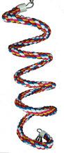 Load image into Gallery viewer, A &amp; E Happy Beaks Cotton Rope Boing With Bell Bird Cage Accessory

