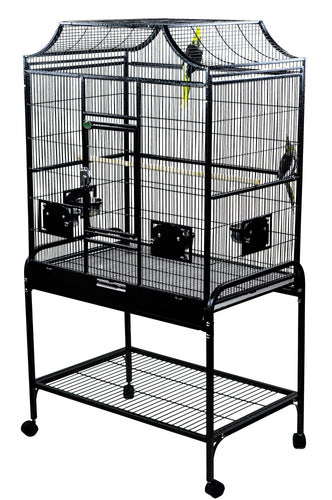 A & E Black Elegant Flight Bird Cage