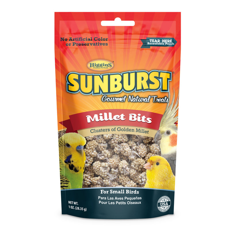 Higgins Sunburst Gourmet Treats Millet Bits