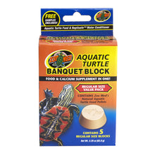 Load image into Gallery viewer, Zoo Med Aquatic Turtle Banquet Block
