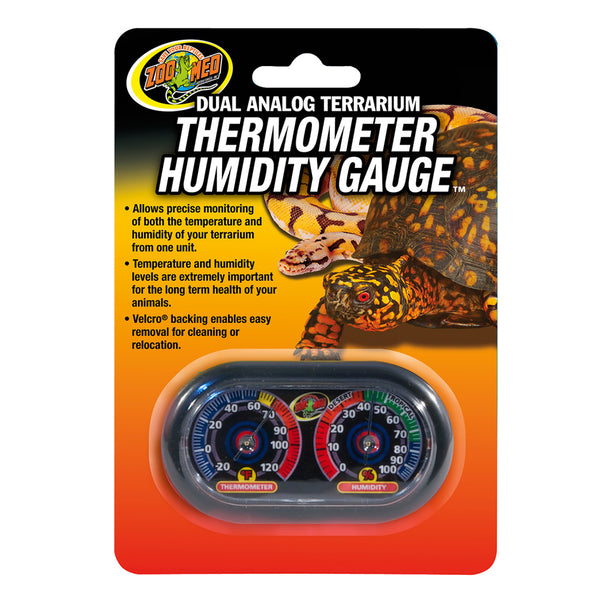 Zoo Med Eco Dual Therm Humid Gauge