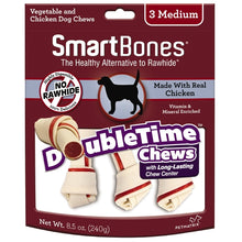 Load image into Gallery viewer, SmartBones DoubleTime Bones Chicken Dog Treat
