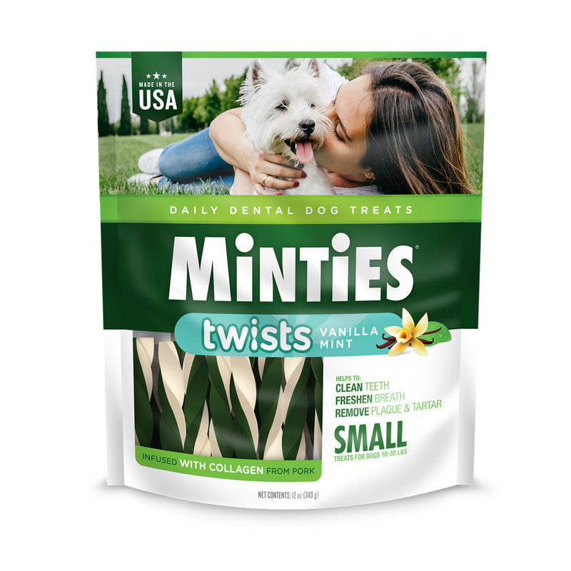 Minties Twist Dental Dog Treat