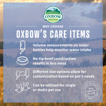 Load image into Gallery viewer, Oxbow Animal Health Enriched Life No Tip Bowl
