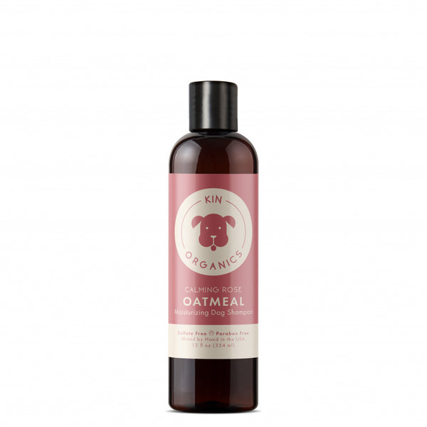 kin+kind Kin Organics Calming Rose Natural Shampoo for Dogs