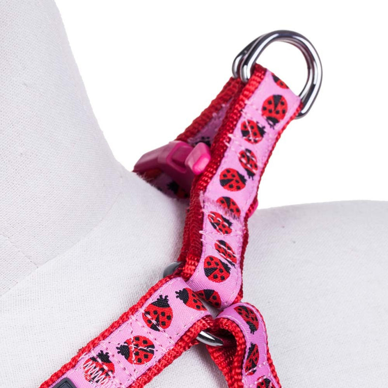 Blueberry Pet Step-in Ladybug Designer Dog Harness