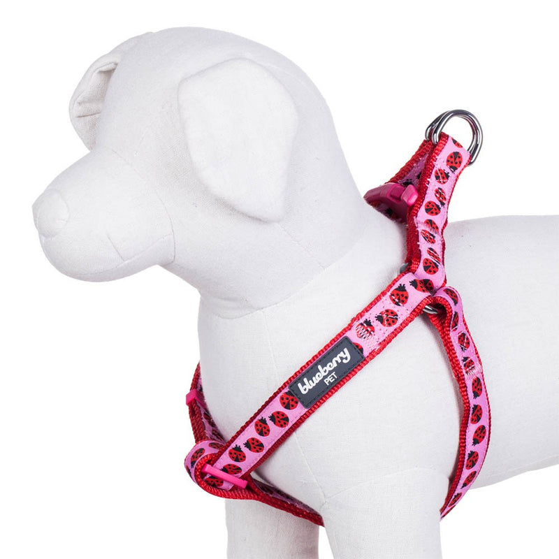 Blueberry Pet Step-in Ladybug Designer Dog Harness