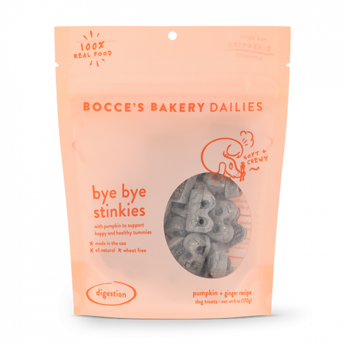 Bocce's Bakery Bye Bye Stinkies Soft & Chewy Dog Treats
