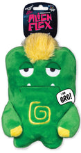 Load image into Gallery viewer, Spunky Pup Alien Flex Gro Plush Dog Toy
