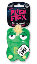 Load image into Gallery viewer, Spunky Pup Alien Flex Gro Plush Dog Toy
