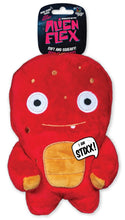 Load image into Gallery viewer, Spunky Pup Alien Flex Stixx Plush Dog Toy
